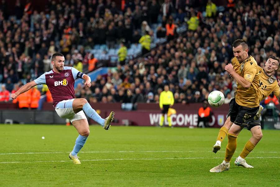 McGinn scored for Villa