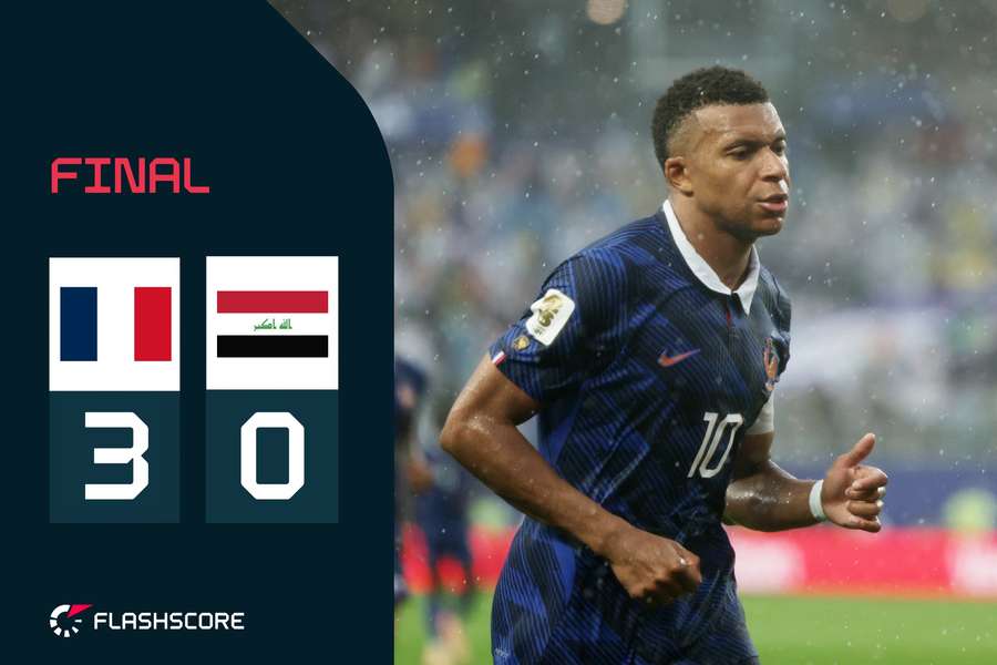 Francia e Irak juegan en la segunda jornada de la fase de grupos Francia e Irak juegan en la segunda jornada de la fase de grupos