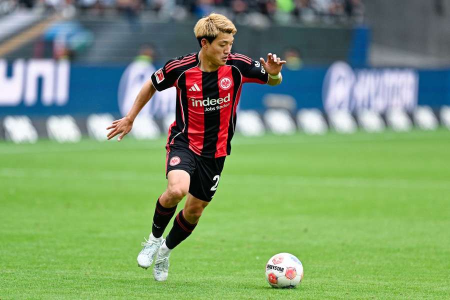 Doan im SGE-Trikot Doan im SGE-Trikot