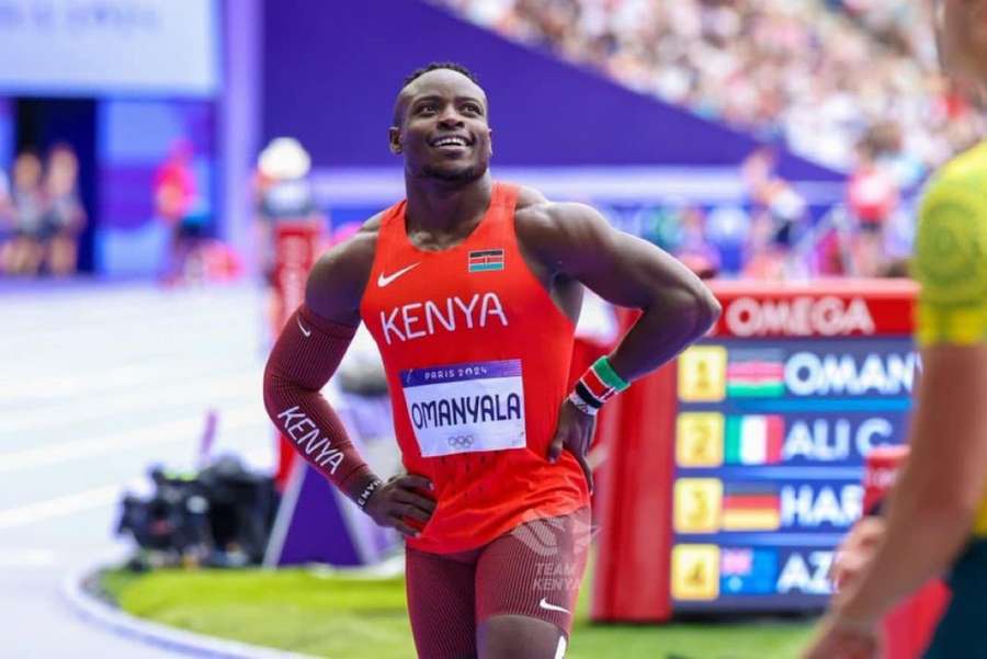 Ferdinand Omanyala missed out on the 100m final in a disappointing campaign