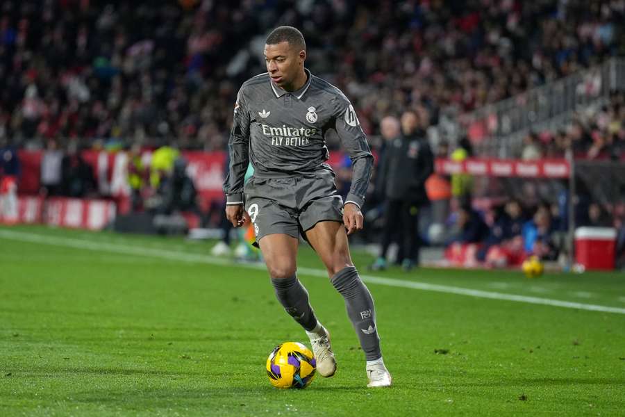 Mbappé lors du match face à Girone.