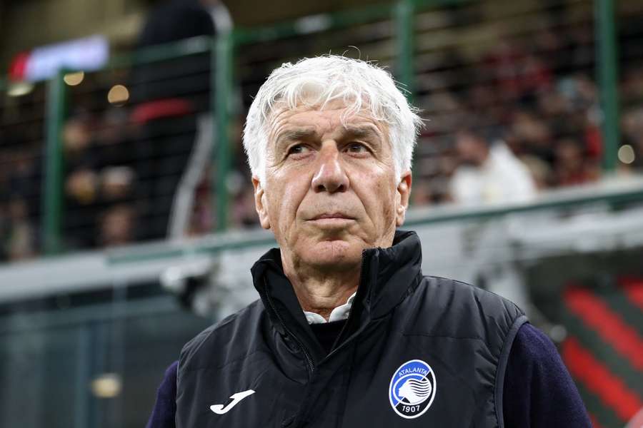 Gian Piero Gasperini prima di Milan-Atalanta
