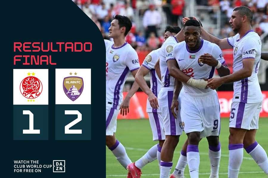 Kaku marcou o golo da reviravolta do Al Ain aos 50 minutos