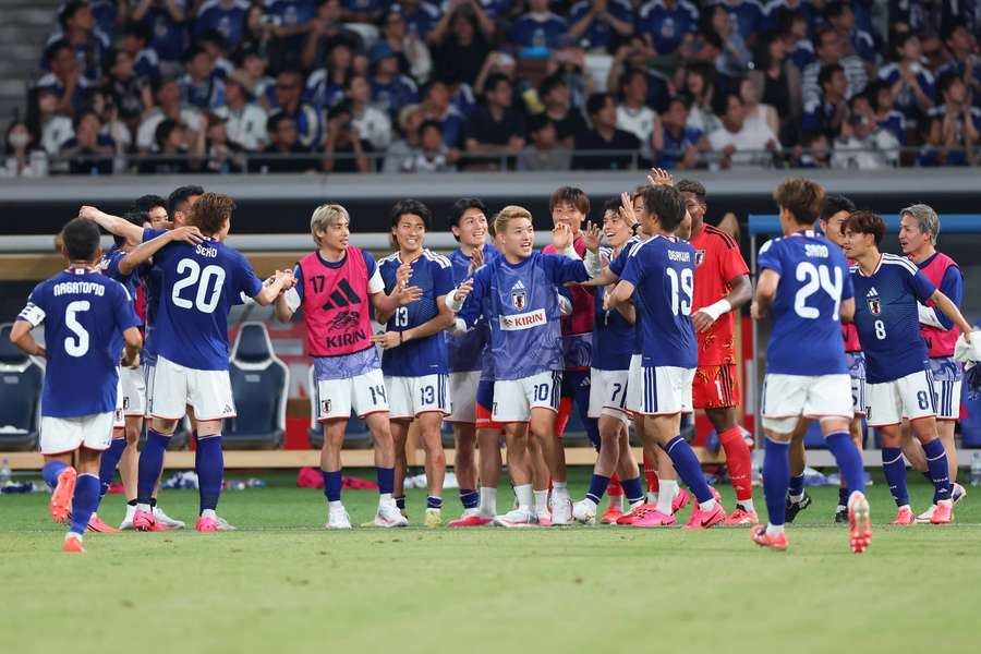 Japan beat Iceland in a warm-up match in Tokyo