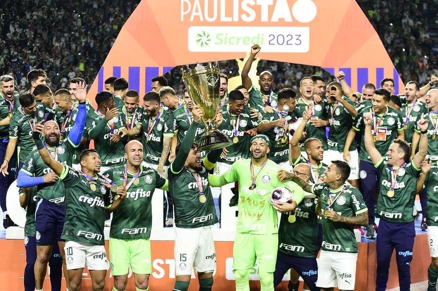 O Palmeiras venceu a última edição do Paulistão