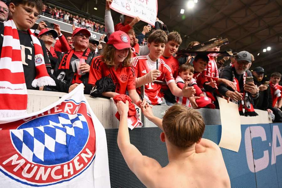 Großer Jubel bei Bayern-München