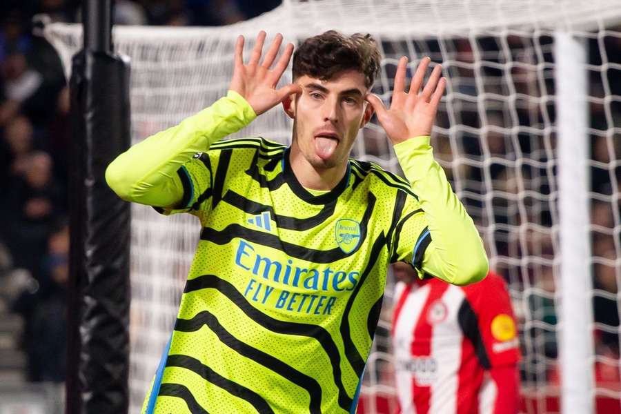 Kai Havertz was afgelopen weekend de matchwinner voor Arsenal