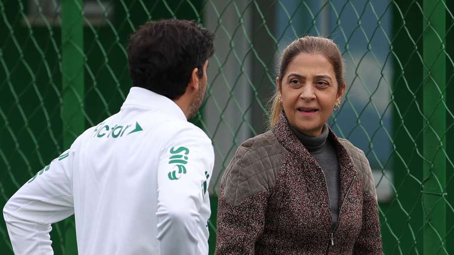 Leila quer Abel até o fim de seu mandato Leila quer Abel até o fim de seu mandato