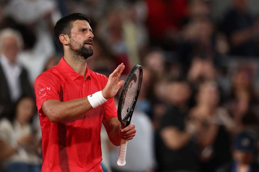 Djokovic, en París