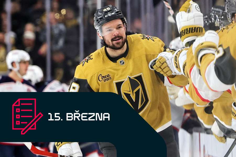 Tomáš Hertl je nejlepším střelcem Vegas Golden Knights v aktuální sezoně.