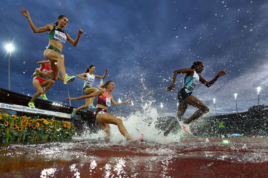 Women's 3000m Steeplechase Final in August 2025 Women's 3000m Steeplechase Final in August 2025