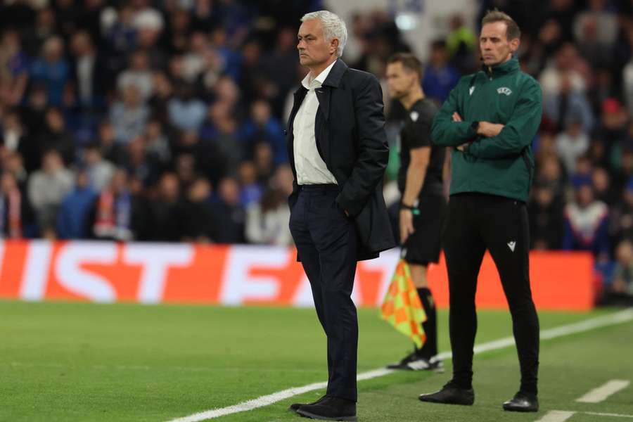 José Mourinho em Stamford Bridge