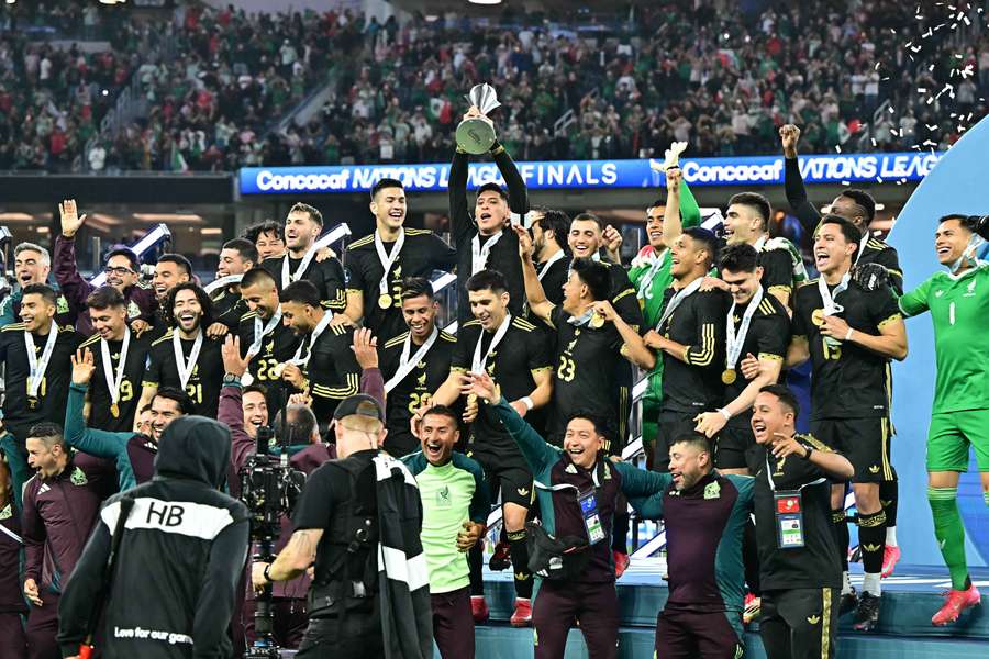 México celebra la Nations League de la CONCACAF