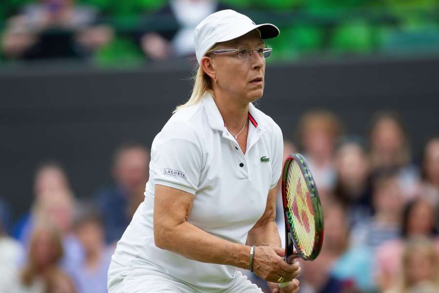 Martina Navratilova (66 ani) a cucerit de-a lungul carierei sale 59 de titluri de Mare Şlem, la simplu, dublu şi dublu mixt