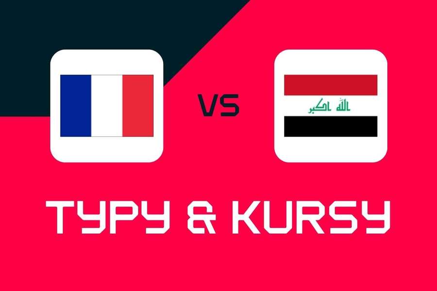 Francja - Irak: Typy, najlepsze kursy i zakłady (Mistrzostwa Świata 2026) Francja - Irak: Typy, najlepsze kursy i zakłady (Mistrzostwa Świata 2026)