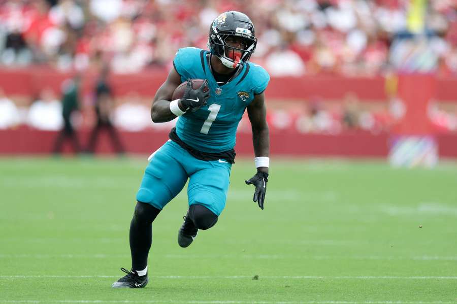 Jacksonville Jaguars RB Travis Etienne Jr.