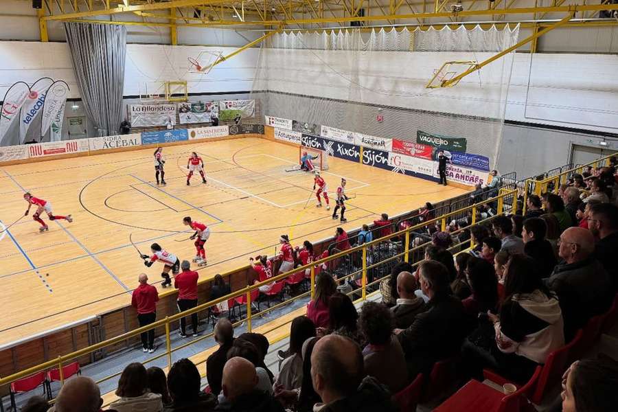 Benfica perdeu com o Palau i Plegamans em Barcelona