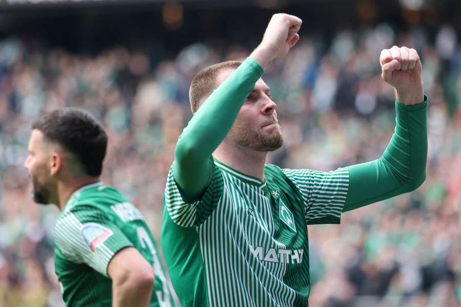 Marvin Ducksch dal při vítězství nad Stuttgartem 2:1 oba góly Werderu.