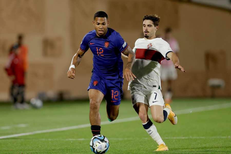 Milan van Ewijk fez a segunda parte contra Portugal