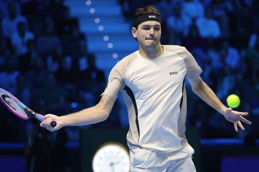 Taylor Fritz hat sein Auftaktmatch bei den ATP Finals gewonnen.