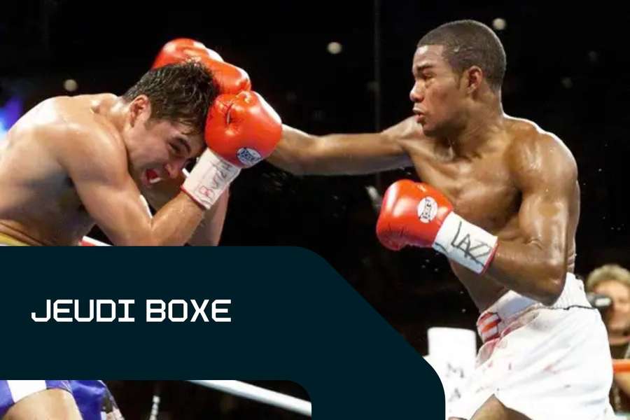 Félix Trinidad face à Óscar de la Hoya