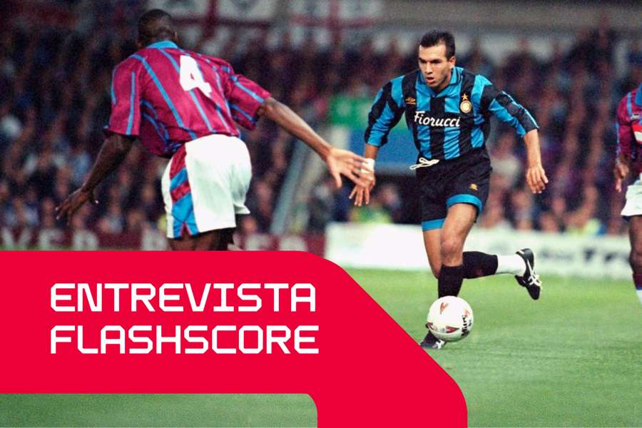 Rubén Sosa com a camisola do Inter