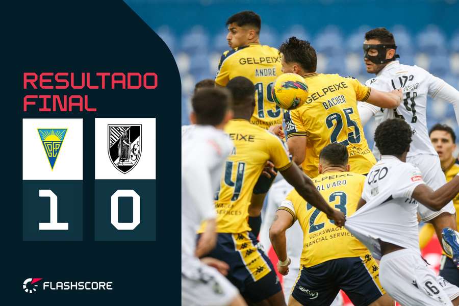 Estoril ficou a dois pontos do Vitória SC