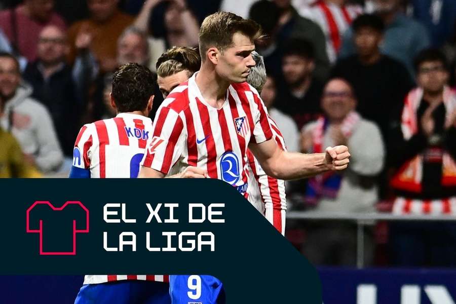 Sorloth celebra un gol ante el Athletic