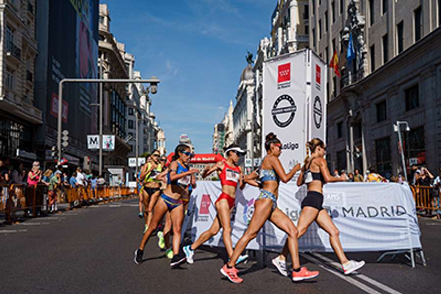 La competición de mujeres, muy igualada