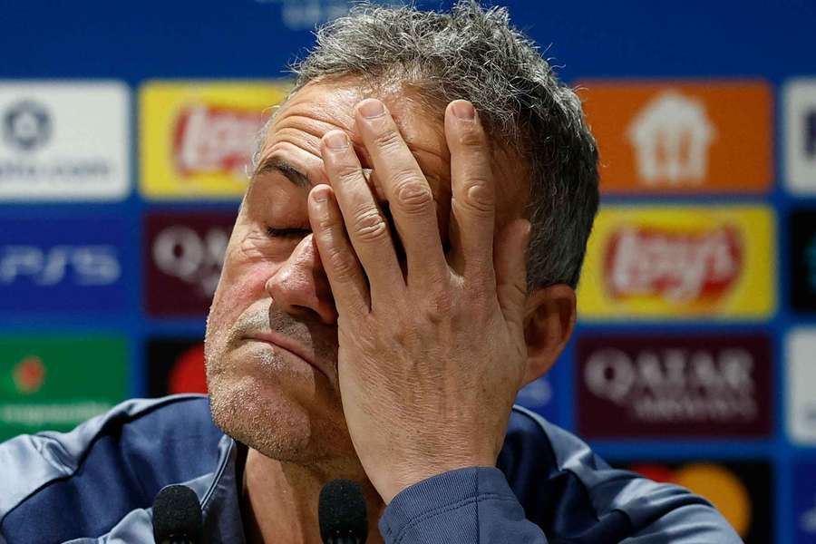 Luis Enrique ameaçou sair do PSG Luis Enrique ameaçou sair do PSG