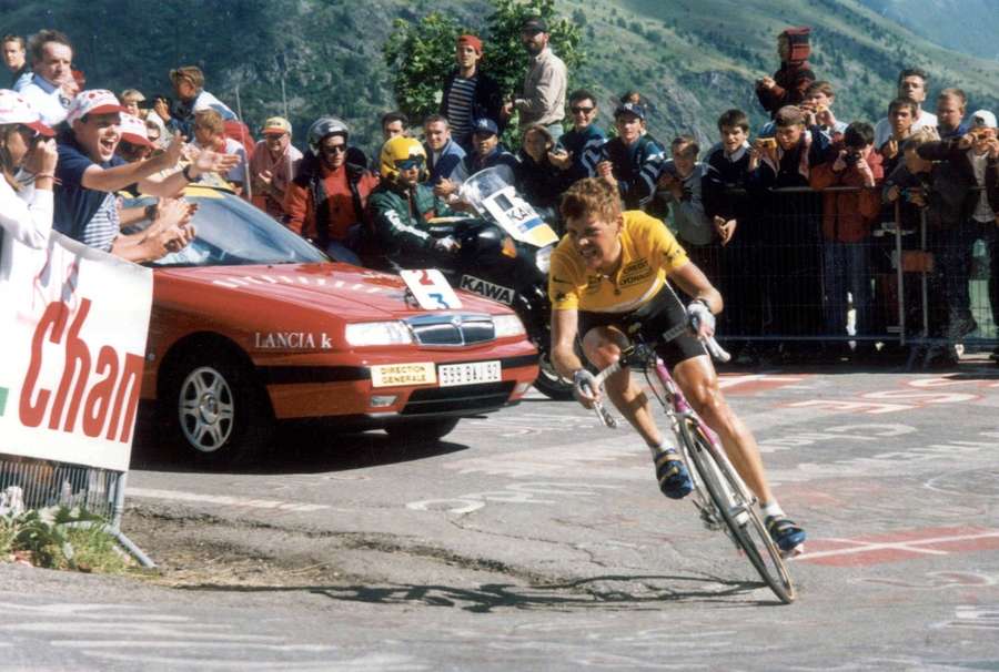 Ullrich na Tour de France 1997, kterou vyhrál.
