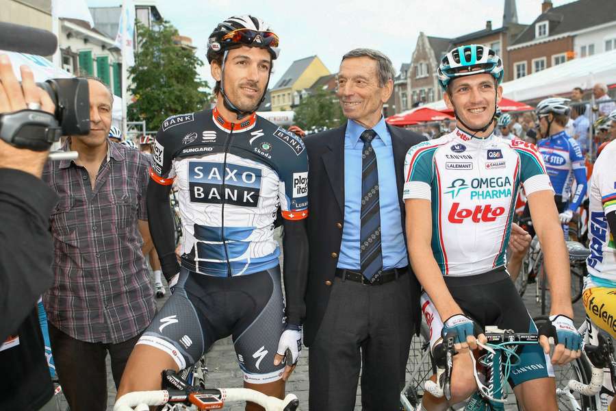 Rik Van Looy au centre, en 2010.