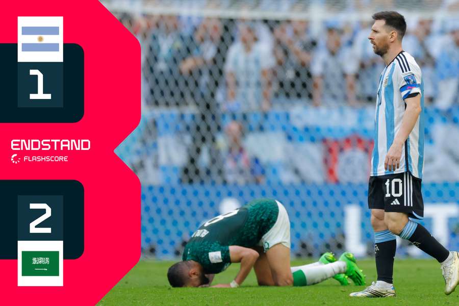 Spielbericht: Saudi Arabien gelingt Sensation, Argentinien unter Schock