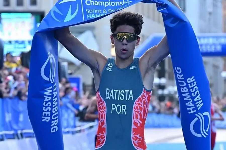 João Nuno Batista sagrou-se campeão nacionall na distância olímpica