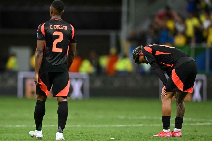 Carlos Cuesta y Richard Ríos en Brasilia