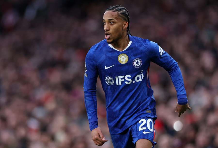 João Pedro durante a partida da Premier League entre Arsenal e Chelsea João Pedro durante a partida da Premier League entre Arsenal e Chelsea