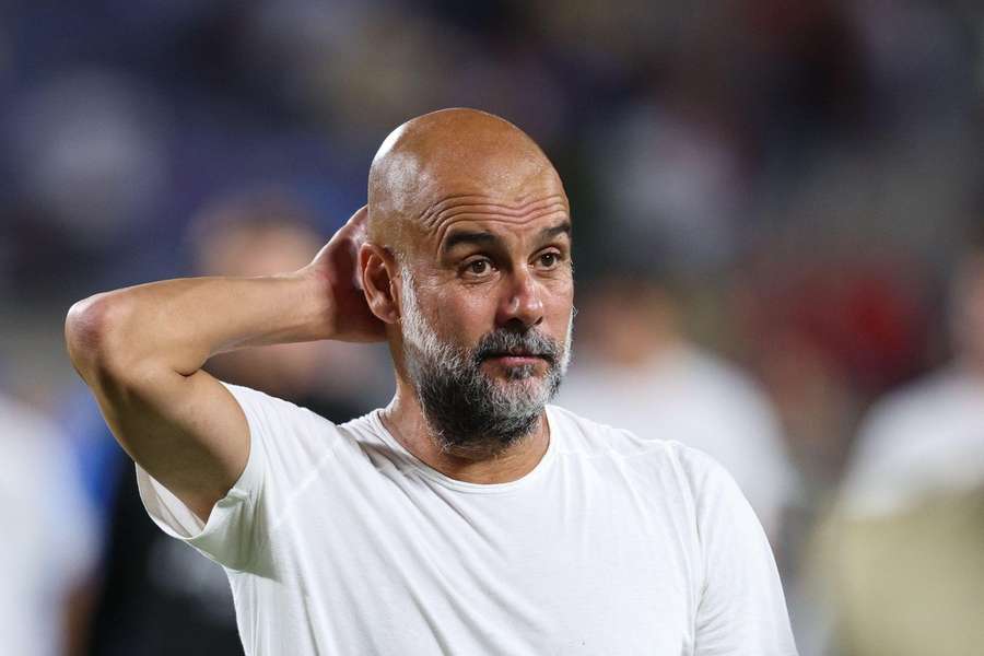 Pep Guardiola will mit Manchester City zurück an die Spitze. Pep Guardiola will mit Manchester City zurück an die Spitze.