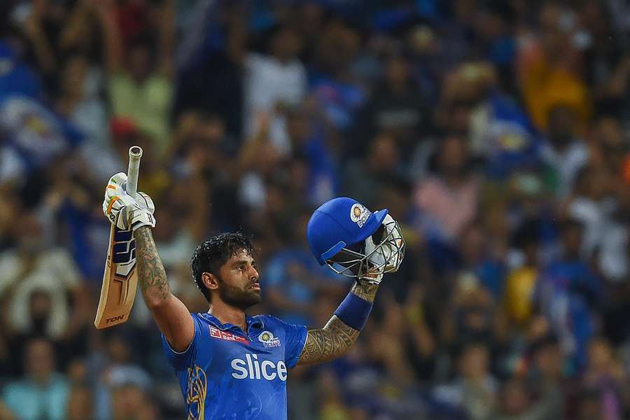 Suryakumar Yadav scored 103 for Mumbai