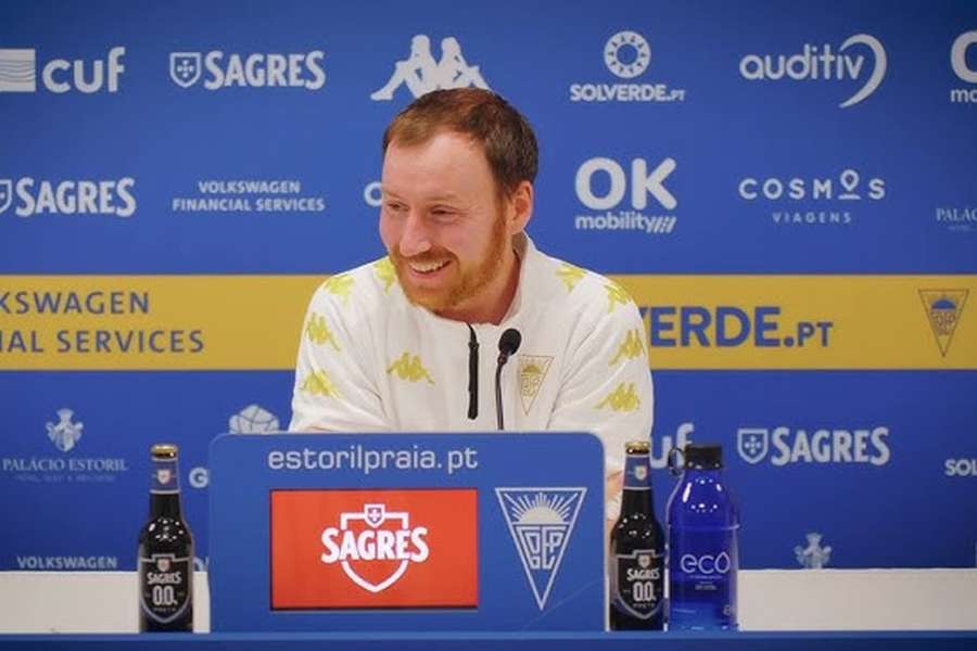 Ivan Cathro, treinador do Estoril