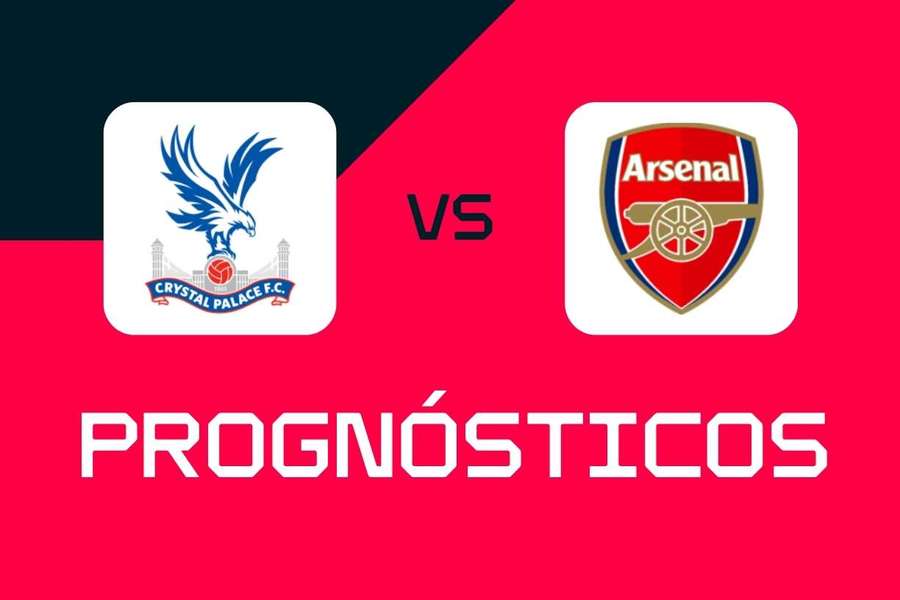 Crystal Palace vs Arsenal: Prognósticos, melhores apostas e odds (Premier League)