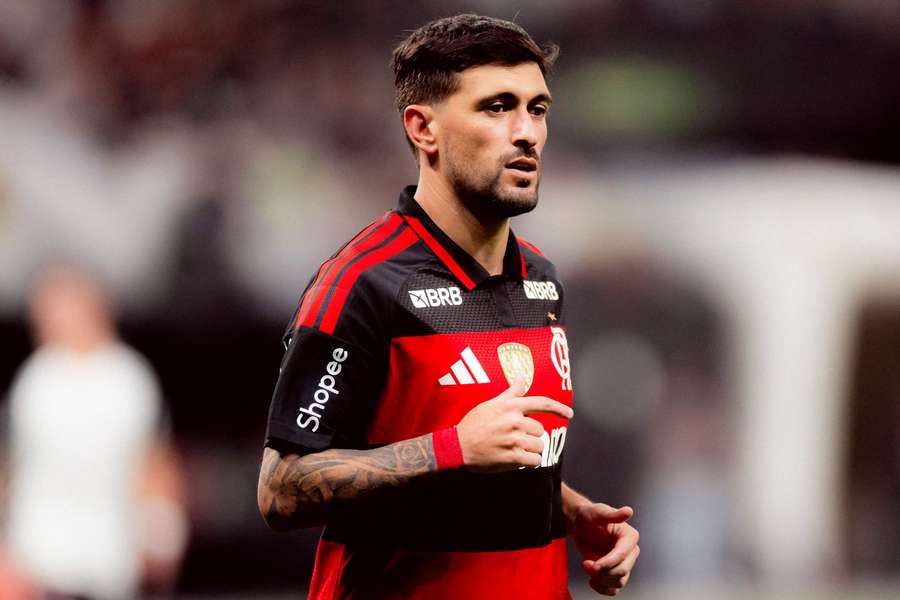 Arrascaeta em Corinthians 1x1 Flamengo, pelo Brasileirão