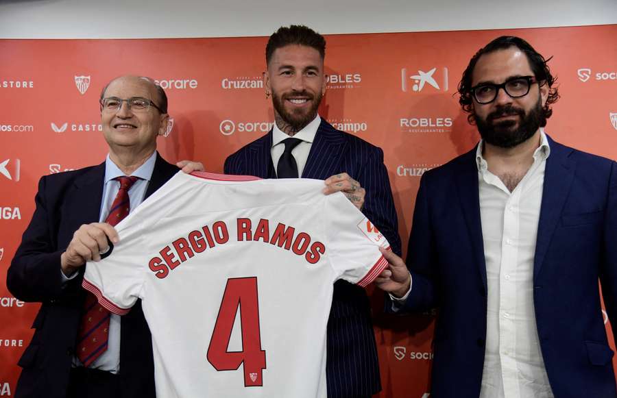 Sergio Ramos retornou ao Sevilla, clube que o revelou