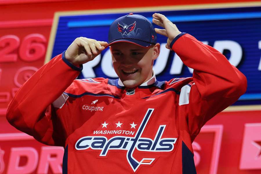 Oliver Suvanto is selected by the Washington Capitals