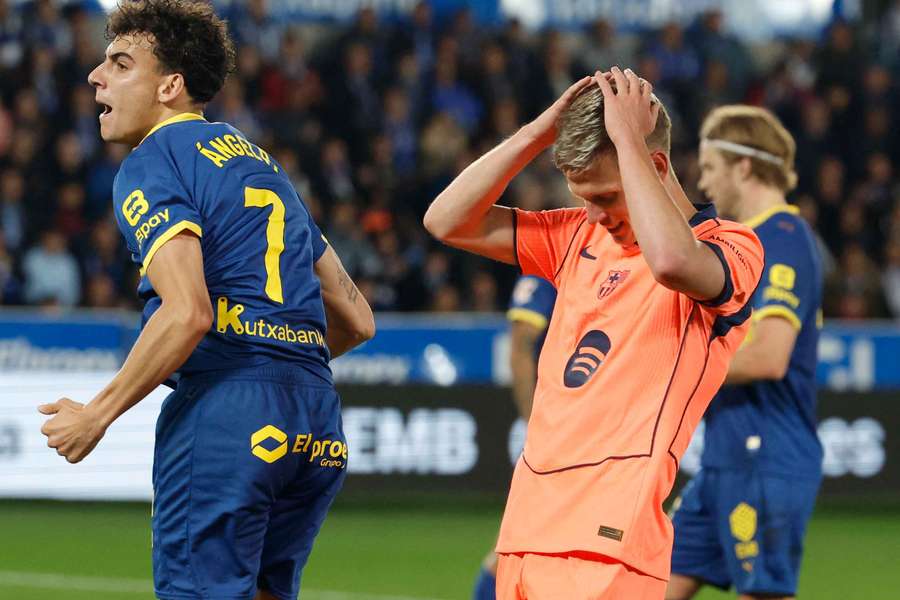 Barcelona nestačila na Alavés.