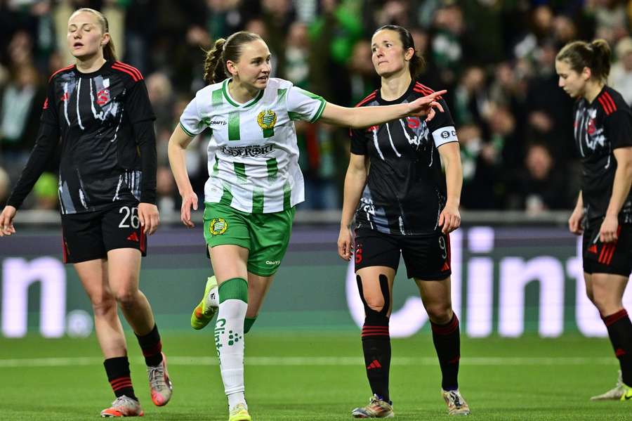 Hammarby bylo nad síly fotbalistek pražské Sparty.