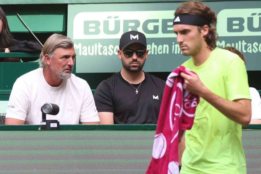 Goran Ivanisevic și Stefanos Tsitsipas
