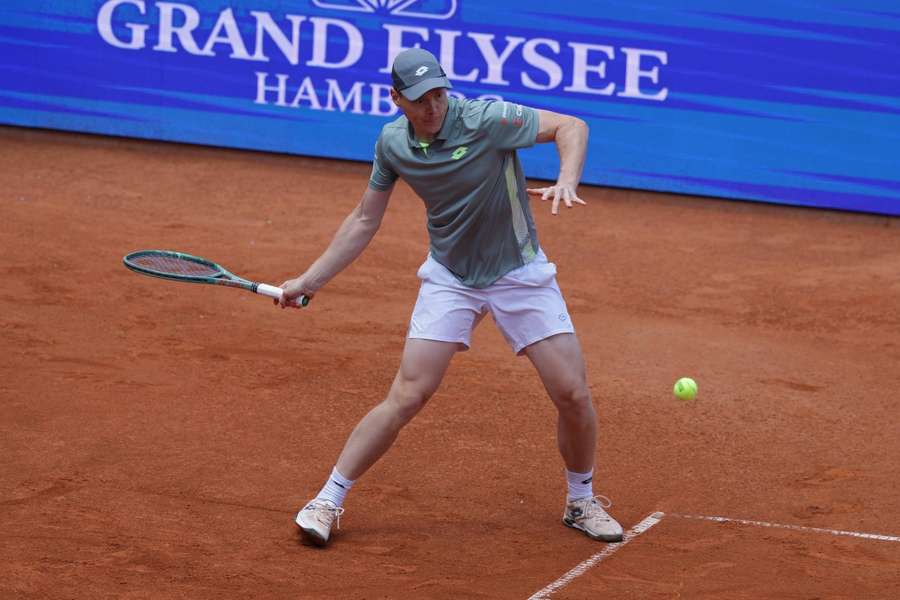 Harri Heliovaara in action in Hamburg last month