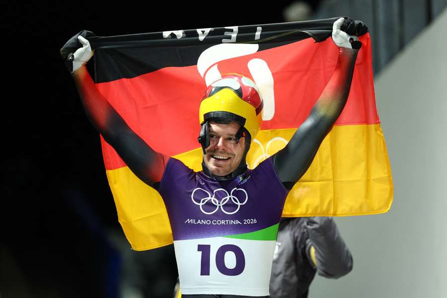 Christopher Grotheer nach der finalen Zieleinfahrt.