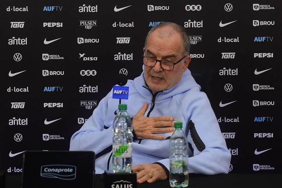 Marcelo Bielsa, selecionador do Uruguai Marcelo Bielsa, selecionador do Uruguai