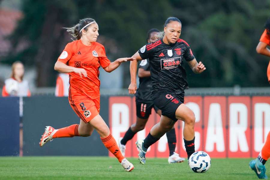 A festa das jogadoras leoninas